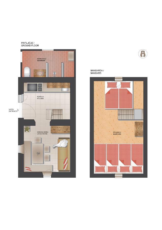 Lizina Hiska House Bohinj Villa Bohinjska Bistrica Eksteriør bilde